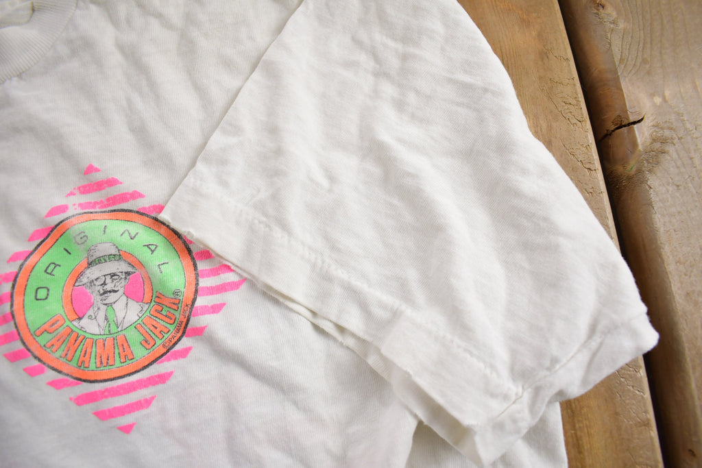 Vintage 1980s Panama Jack Tropical Graphic T-Shirt