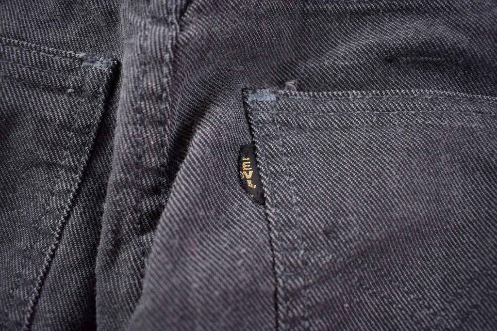 Vintage 1990s Big E Levi's Black Tab Jeans Size 26 x 26