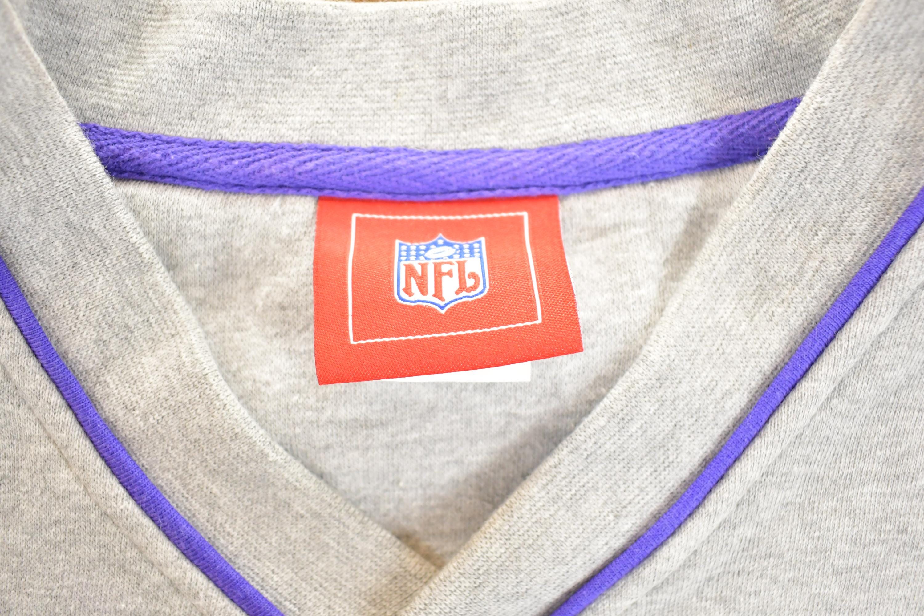 Vintage 1990s Minnesota Vikings NFL Crewneck Sweatshirt Men's M