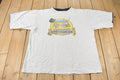 Vintage 1990s Bow Hunting Double Layer Graphic T-Shirt Made In USA Size XXL