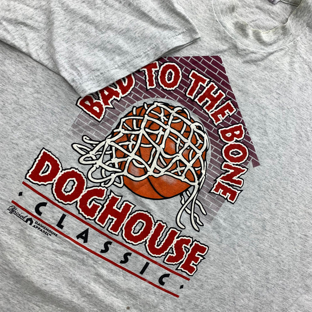 Vintage 90's Bad To The Bone Doghouse Classic T-Shirt