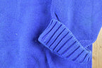 Vintage 1990s Lauren Cable Knit Mockneck Sweater