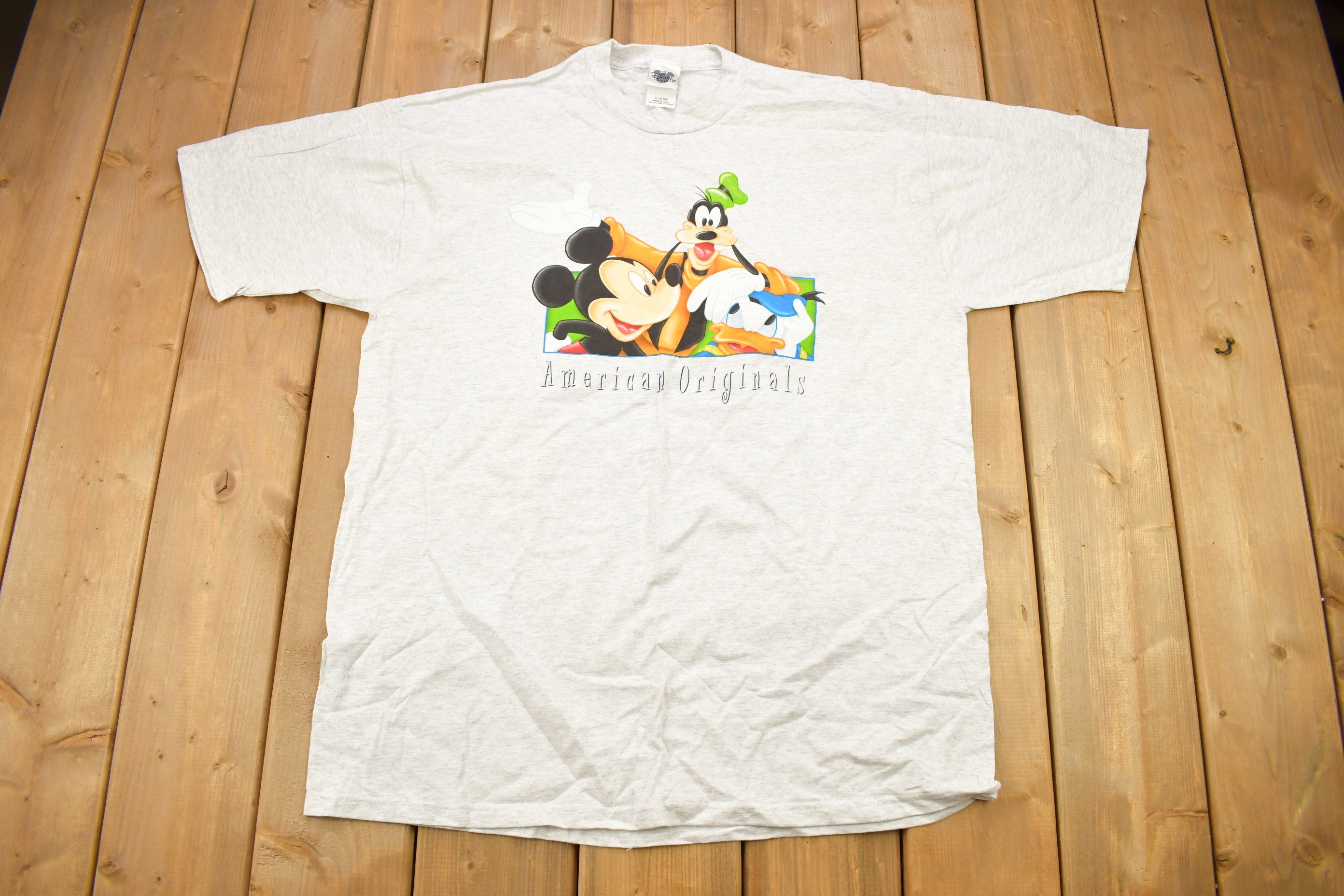 Vintage 1990s The Disney Catalog American Originals Cartoon Promo T-Shirt