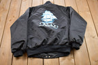 Vintage 1990s Hartwell Sailing Satin Bomber Jacket