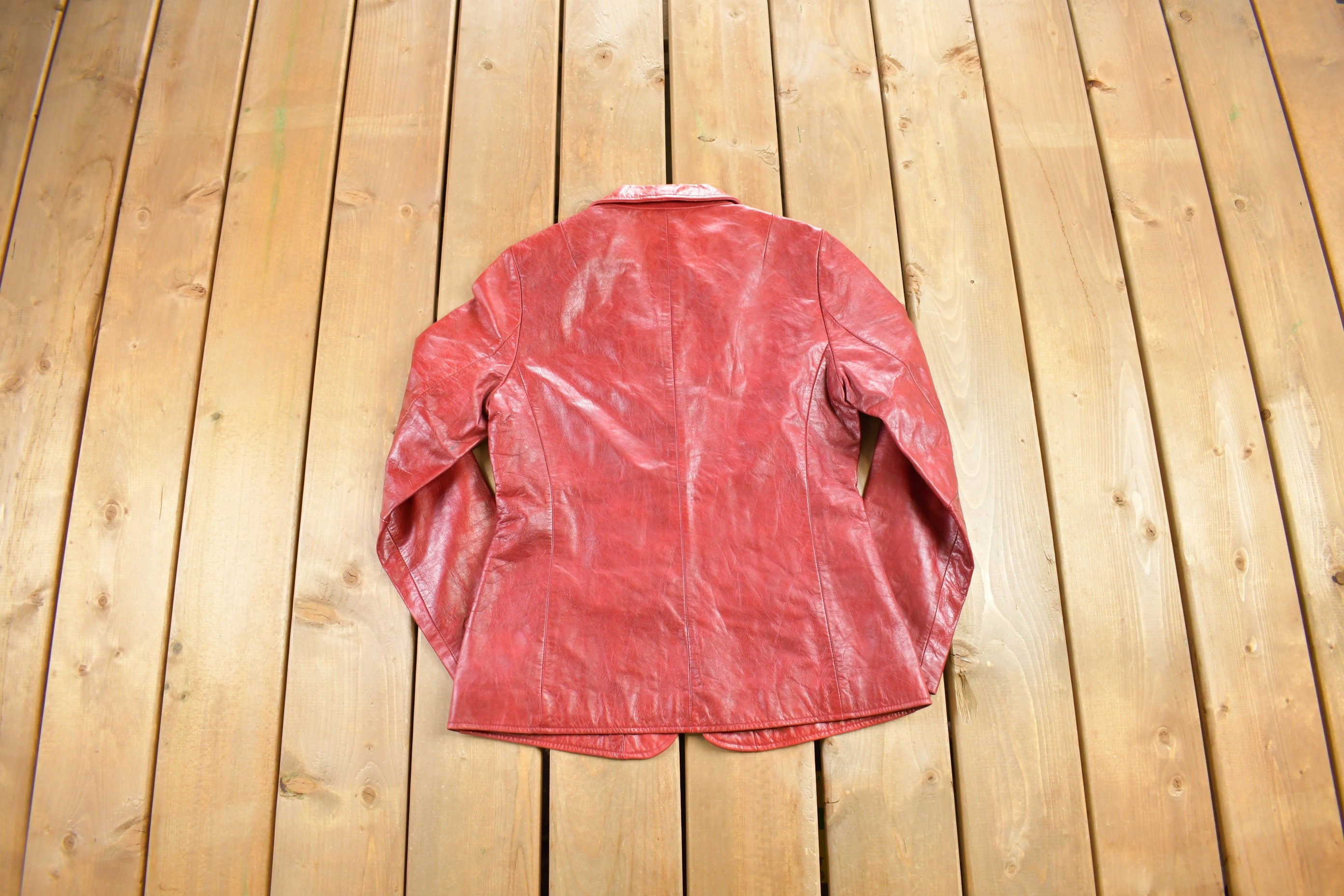 Vintage 1990s GAP Womens Leather Jacket