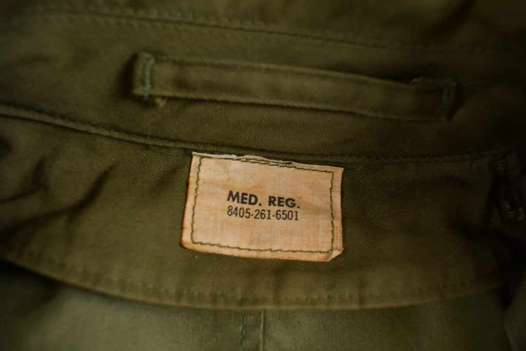 Vintage 1960s Military Overcoat /