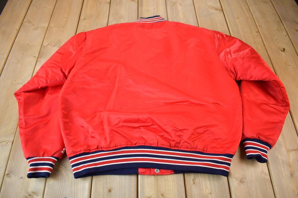 Vintage 1980s St. Louis Cardinals MLB Satin Starter Bomber Jacket