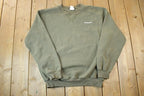 Vintage Distressed Carhartt Crewneck Sweatshirt