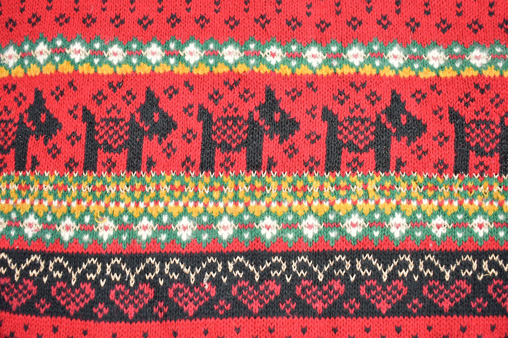 Vintage 1990s Erika Cute Knit Crewneck Sweater