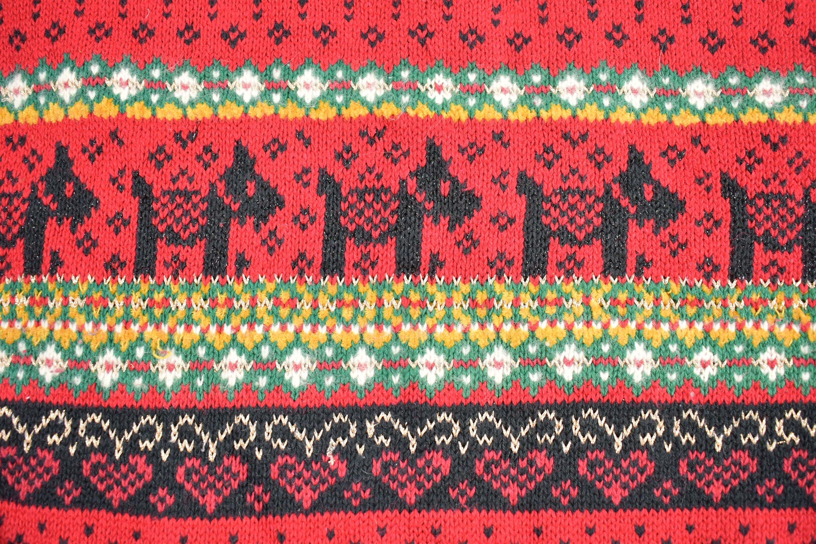 Vintage 1990s Erika Cute Knit Crewneck Sweater