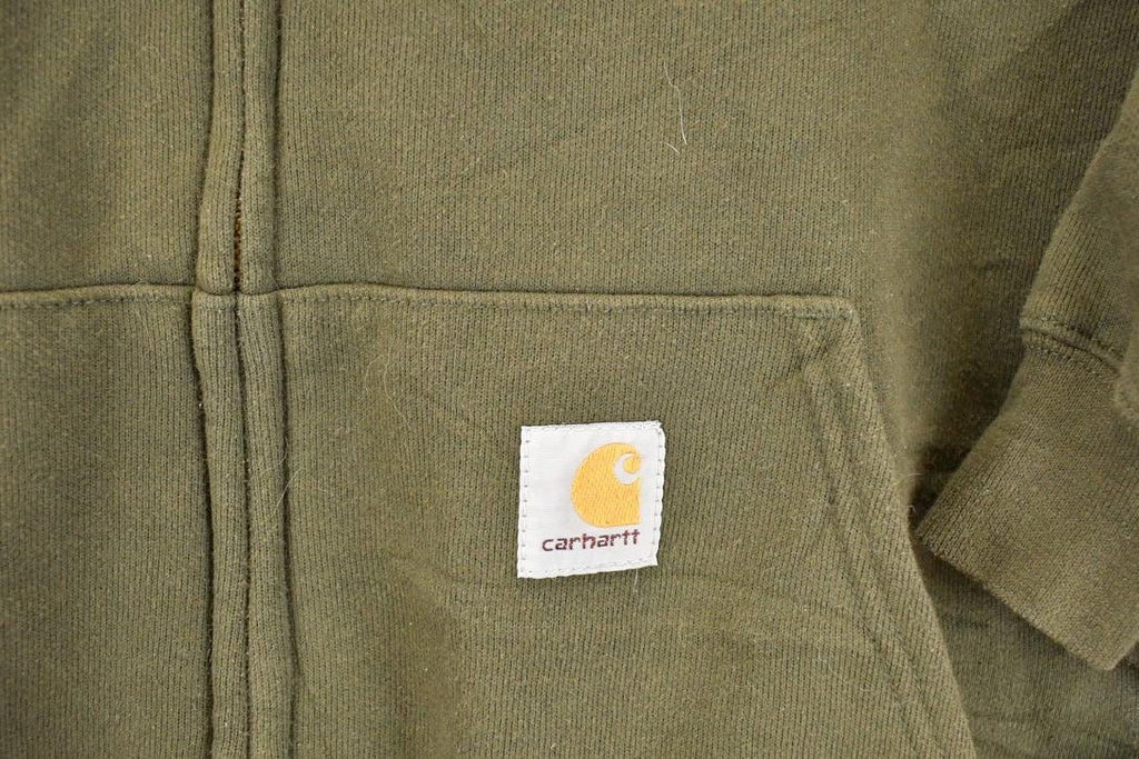 Vintage Y2K Carhartt Full Zip Hooded Sweatshirt Men's XXL