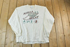 Vintage 1990s NJSIAA Relay University Collegiate Long Sleeve T-Shirt