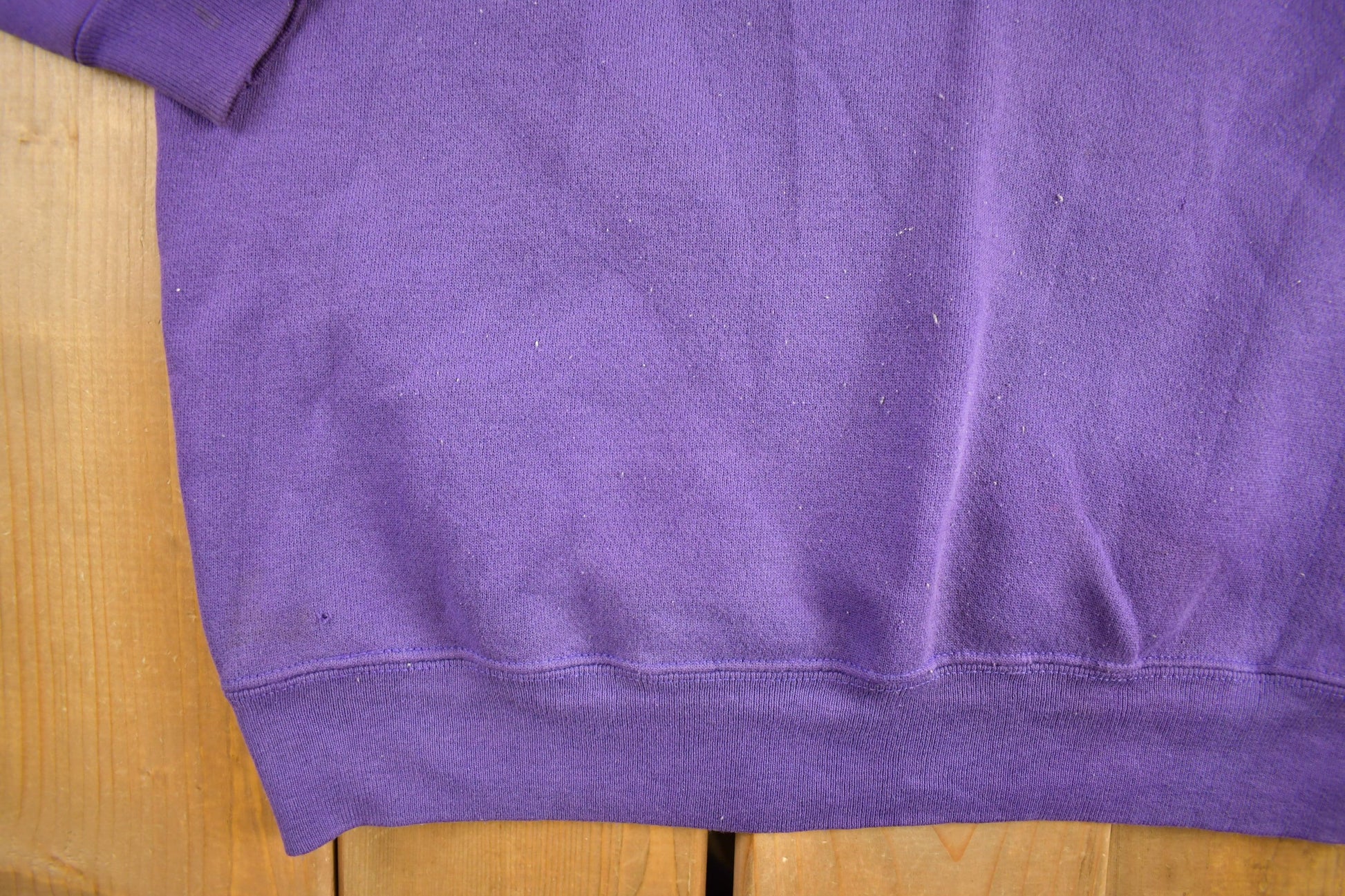 Vintage 1990s Blank Purple Crewneck Sweatshirt