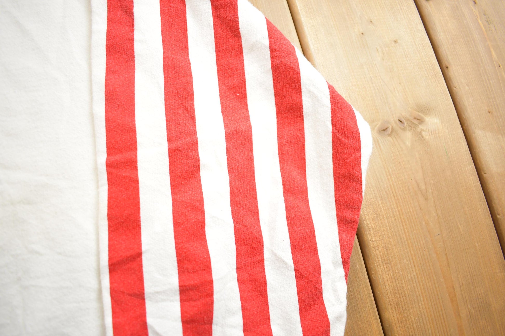 Vintage 1990s American Flag LA Sportswear Blank Crewneck Sweatshirt Made In USA