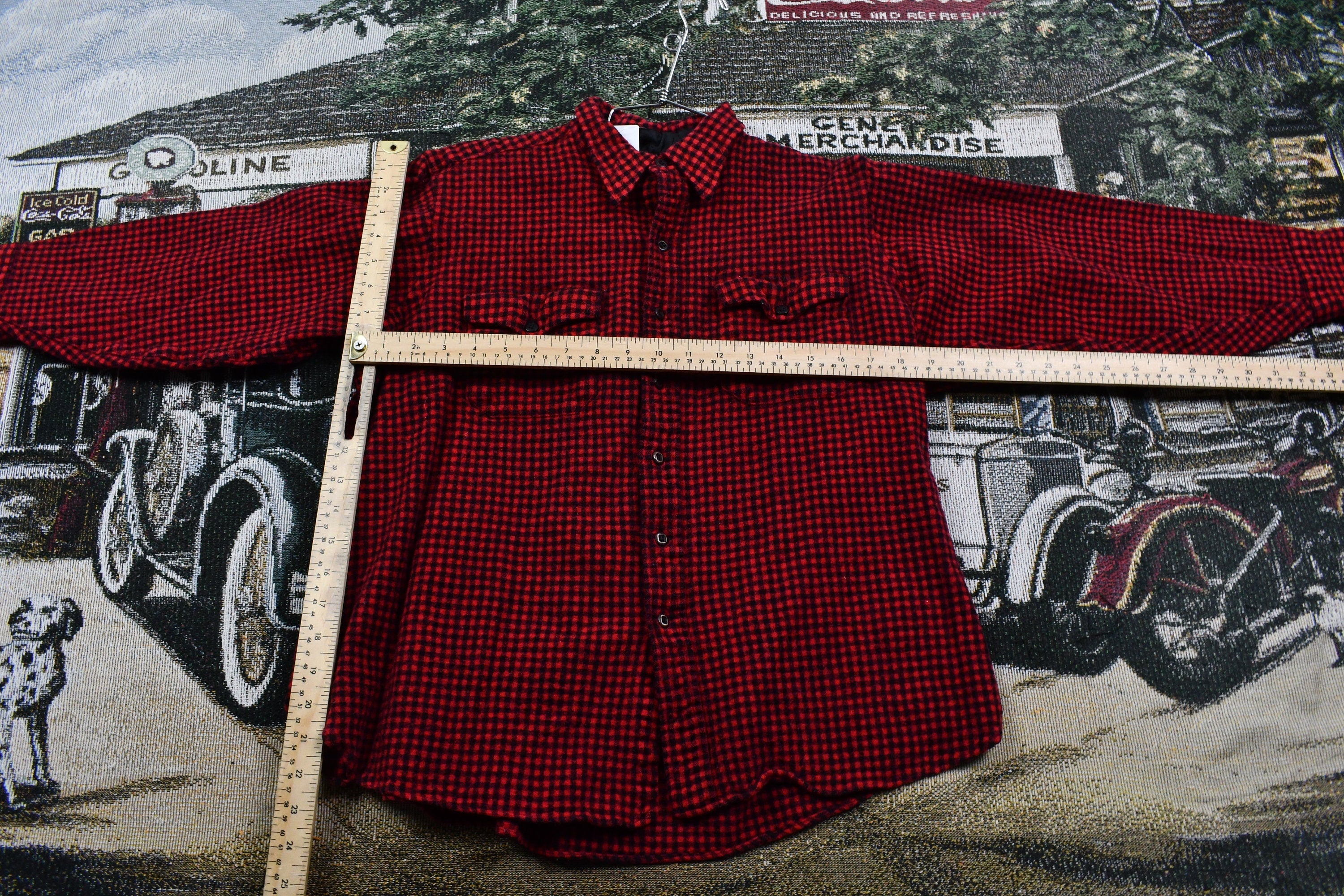 Vintage 1980s L.L Bean Made In USA Vintage Button Up Shirt