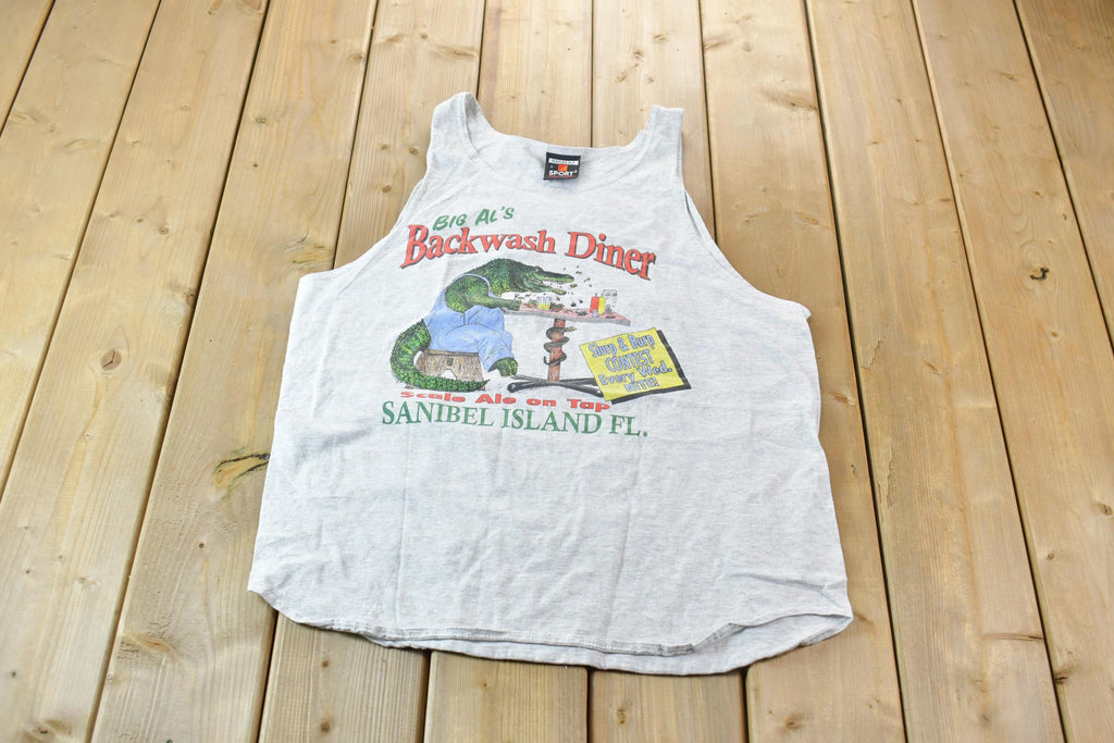 Vintage 1990s Diner Single Stitch Graphic Tank Top