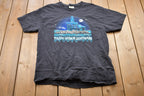 Vintage 1990s Toledo Harbor Lighthouse Maumee Bay Graphic T-Shirt