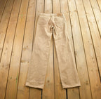 Vintage 1980s Levi's 535 Straight Leg Khaki Pants Size 32x36