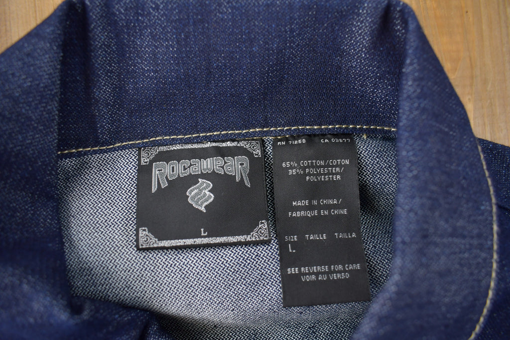 Vintage 1990s Deadstock Rocawear Jean Jacket