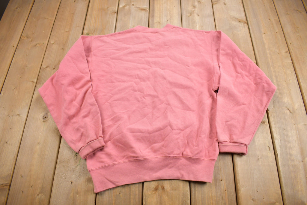 Vintage 1990s Cute Flowers & Birds Crewneck Sweater