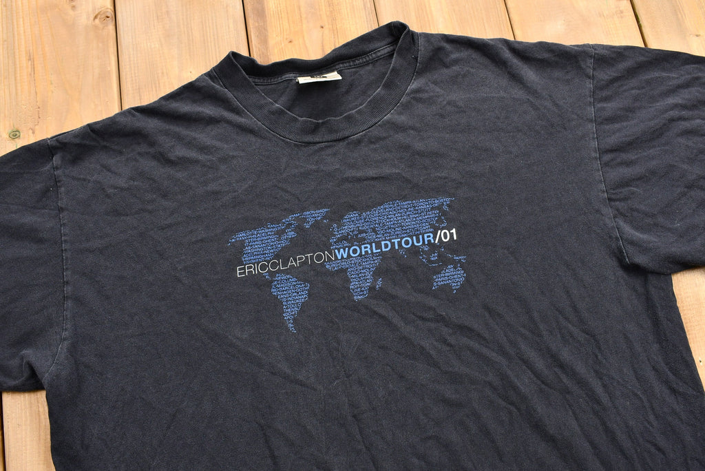 Vintage 2001 Eric Clapton World Tour T-Shirt