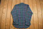Vintage Pendleton Plaid Button Up Board Shirt