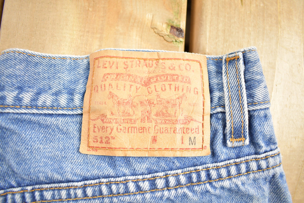 Vintage 1990s Levi's 512 Denim Women's Jeans Size 31 x 30