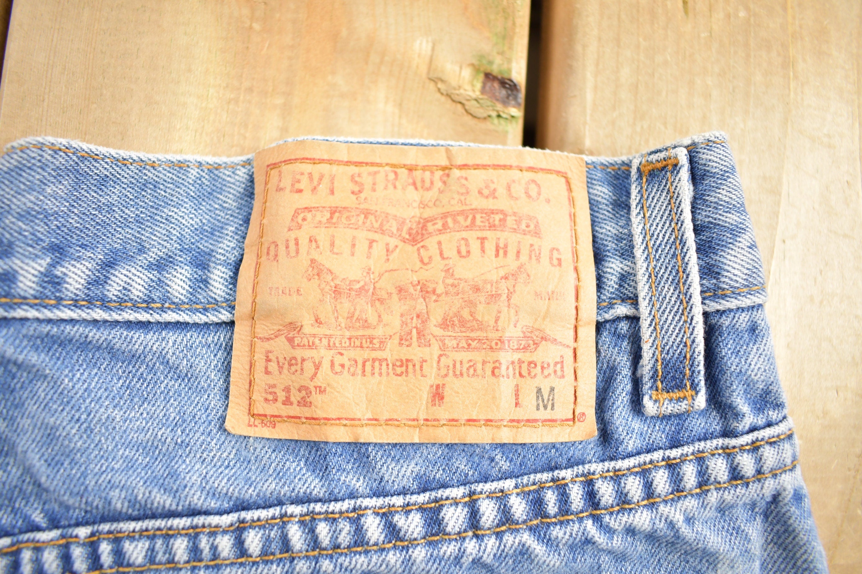 Vintage 1990s Levi's 512 Denim Women's Jeans Size 31 x 30