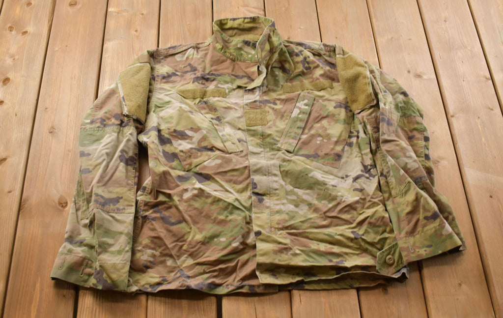 Vintage 2001 Military Button Up Shirt