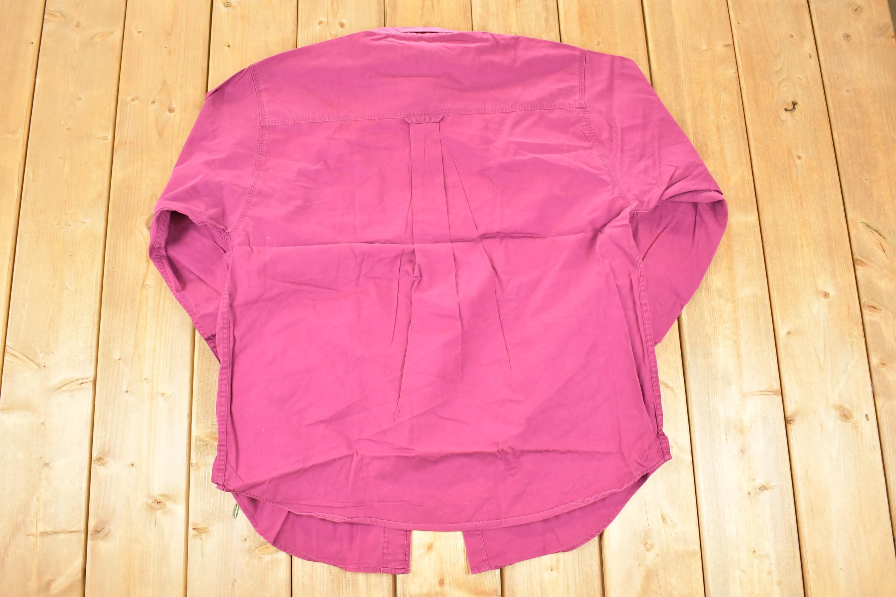 Vintage 1990s Eddie Bauer Rufton Hill Button Up Shirt Mens XL