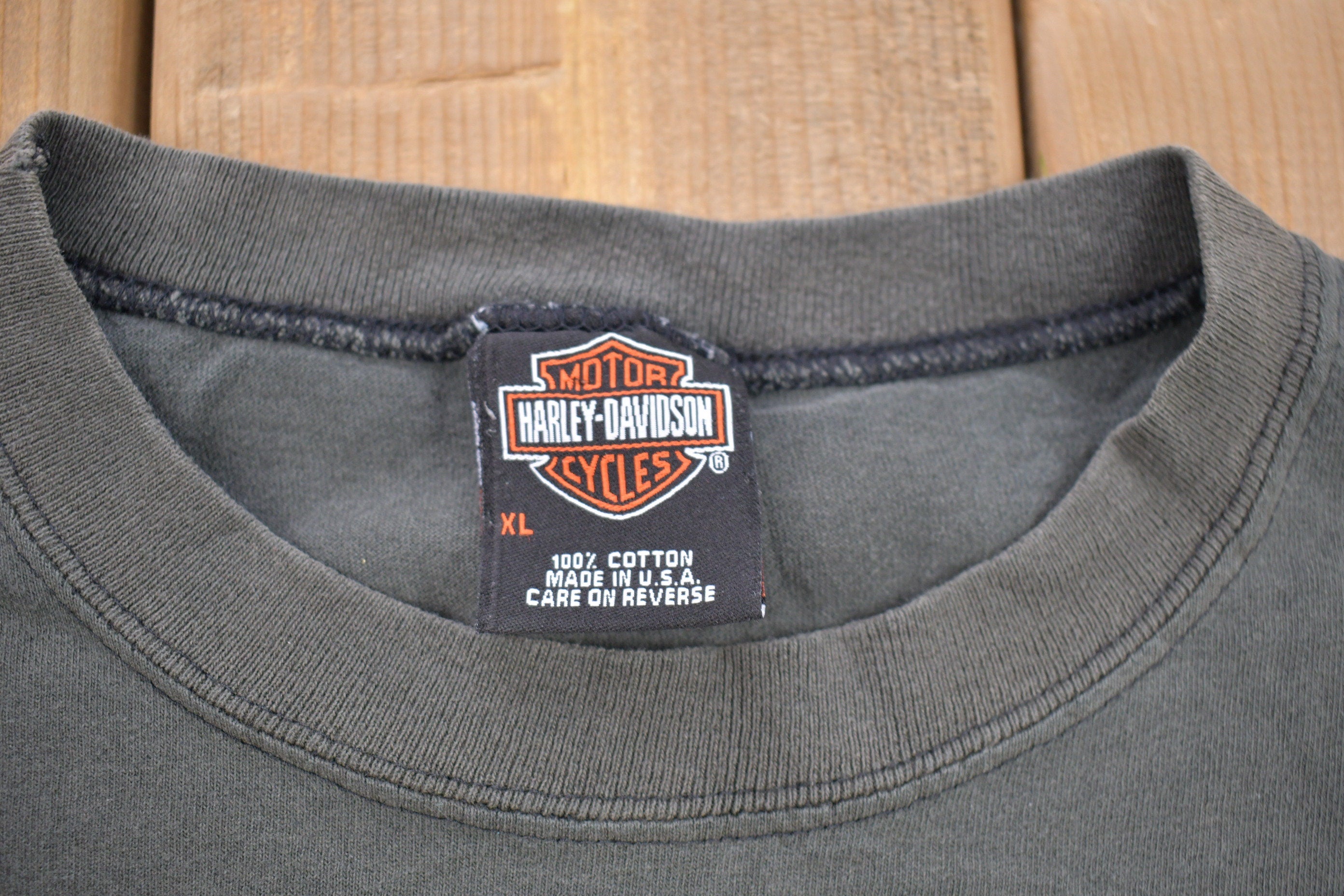 Vintage 1990s Harley Davidson Graphic Tank Top