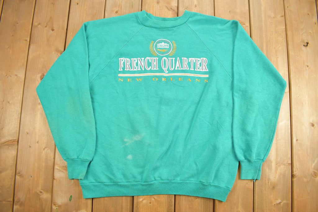 Vintage 1990s New Orleans French Quarter Crewneck Sweatshirt