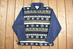 Vintage 1990s Fleece Quarter Zip Sweater