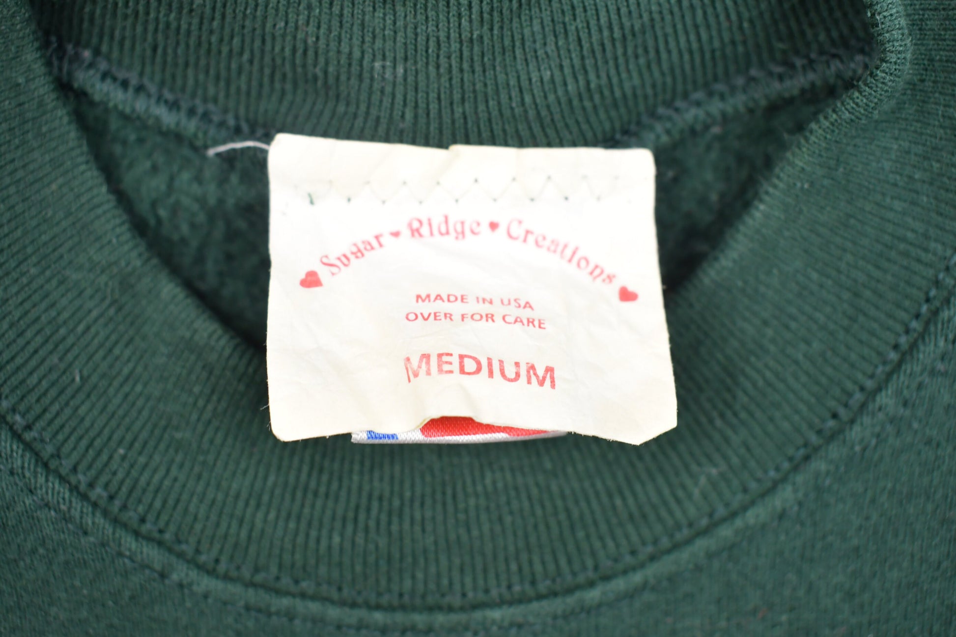 Vintage 1990s Arts & Crafts Noah's Ark Crewneck Sweatshirt / Made in USA / 90s Crewneck / Athleisure / Streetwear / Handmade