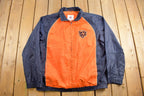 Vintage 1990s Chicago Bears NFL Windbreaker Jacket