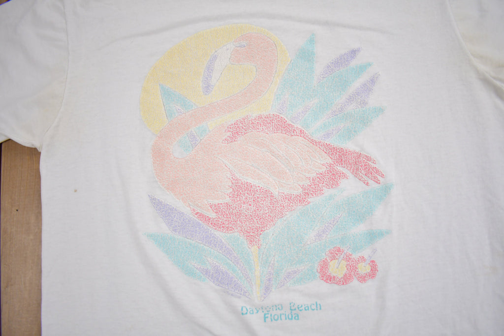 Vintage 1990s Daytona Beach Florida Souvenir T Shirt