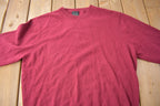 Vintage 1990s Jos. A. Bank 100% Cashmere Knit Sweater