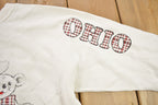 Vintage 1990s Ohio Teddy Bear Crewneck Sweatshirt