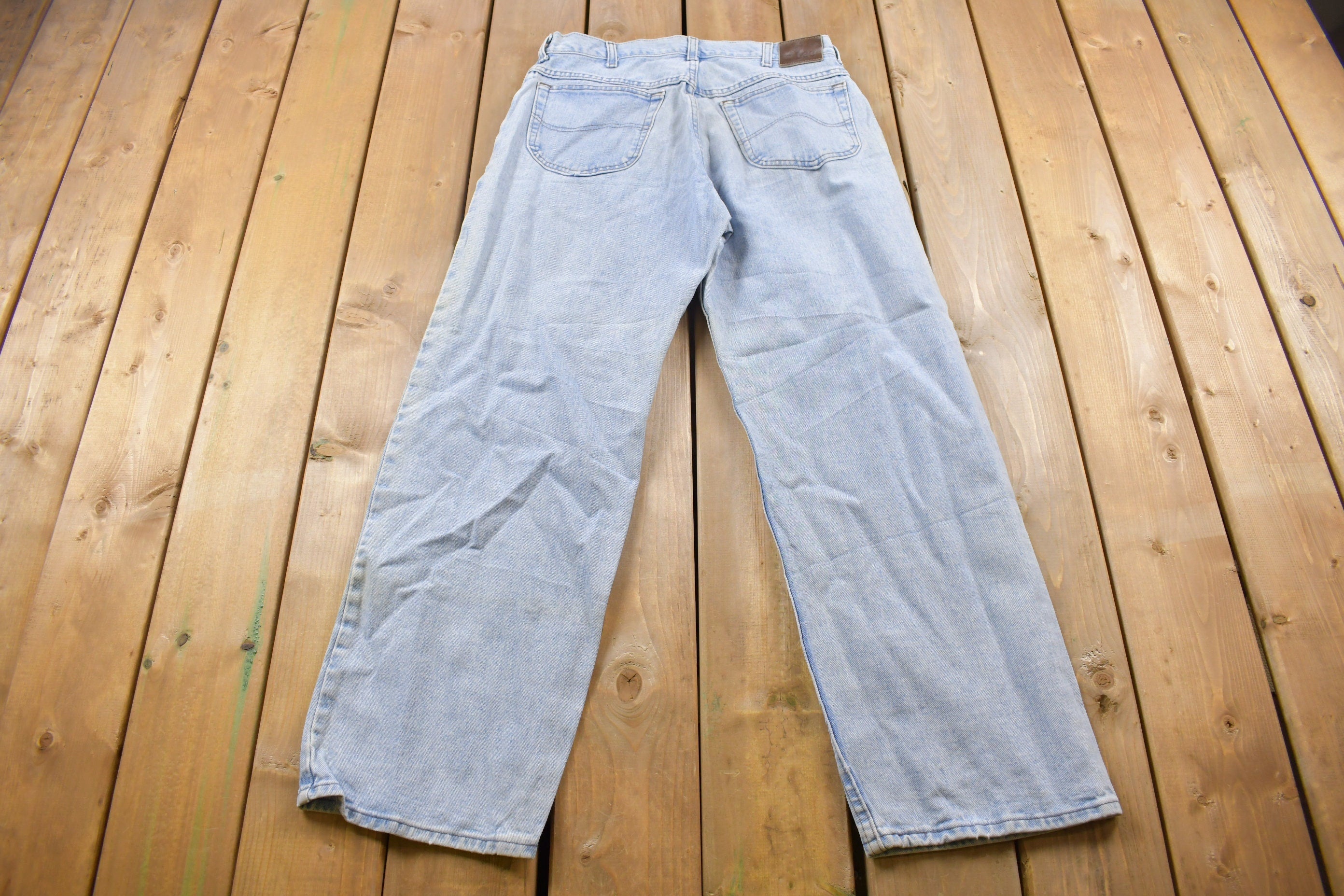Vintage 1990's Lee Riveted Jeans 32 x 32