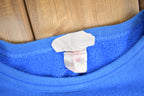 Vintage 1980s Blank Blue Crewneck Sweatshirt