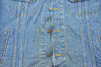 Vintage 1990s Lee Truck Parts Denim Jean Jacket