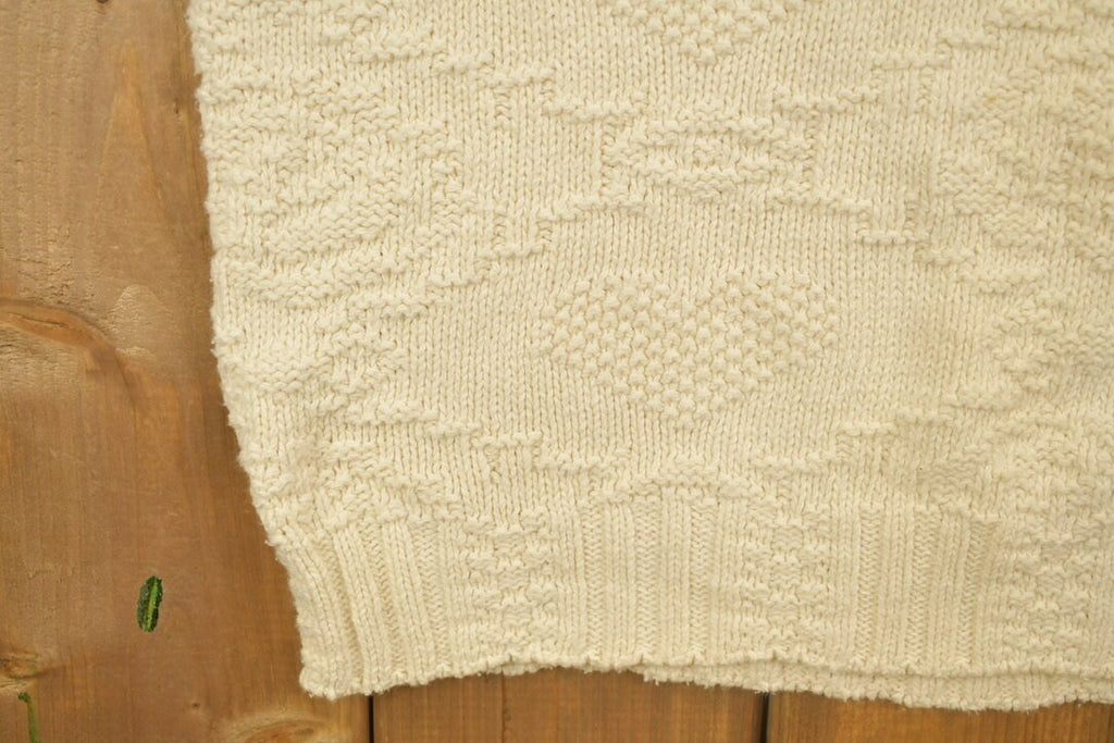 Vintage 1990s White Stag Knitted Crewneck Sweater