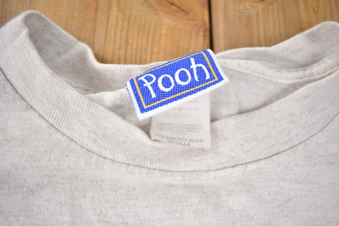 Vintage 1990s Disney Winnie The Pooh and Tigger Graphic T-Shirt Made In USA