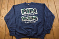 Vintage 1990s Papa Is My Name Crewneck Sweatshirt