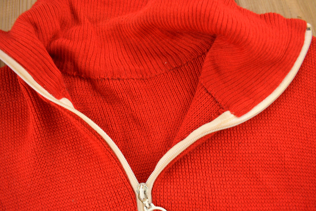 Vintage 1960s Blank Zip Up Sweatshirt  60s Sweatshirt  Made In USA  Essential  Streetwear  Blank Zip Up