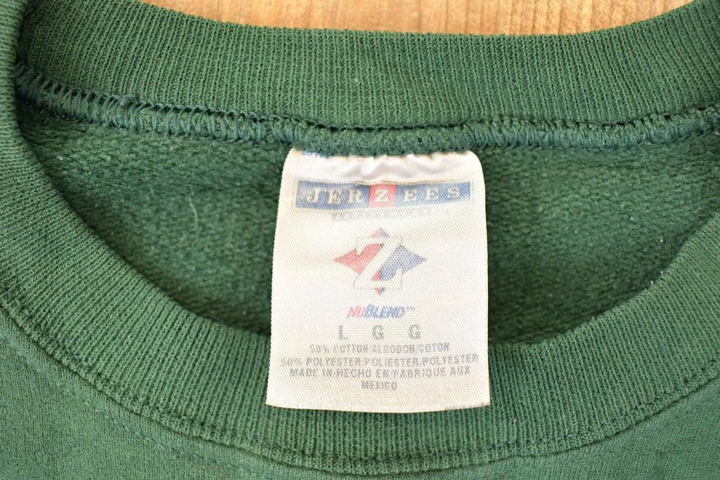 Vintage 1990s Minnesota Wild Winery Graphic Print Crewneck Sweatshirt Men's L
