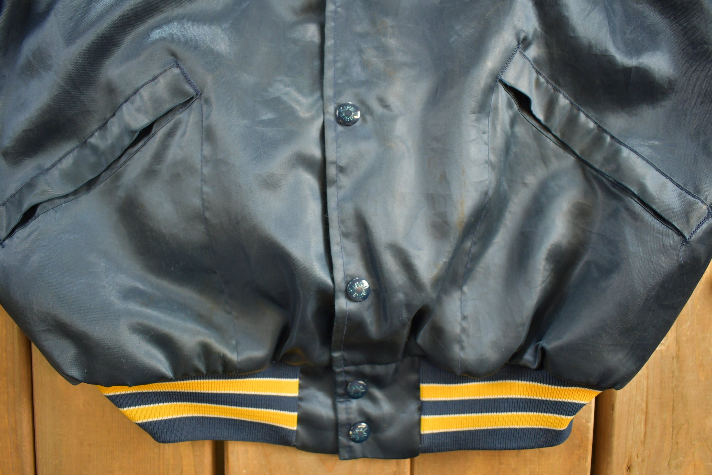 Vintage 1980s Steelworkers Ashland USA Bomber Jacket
