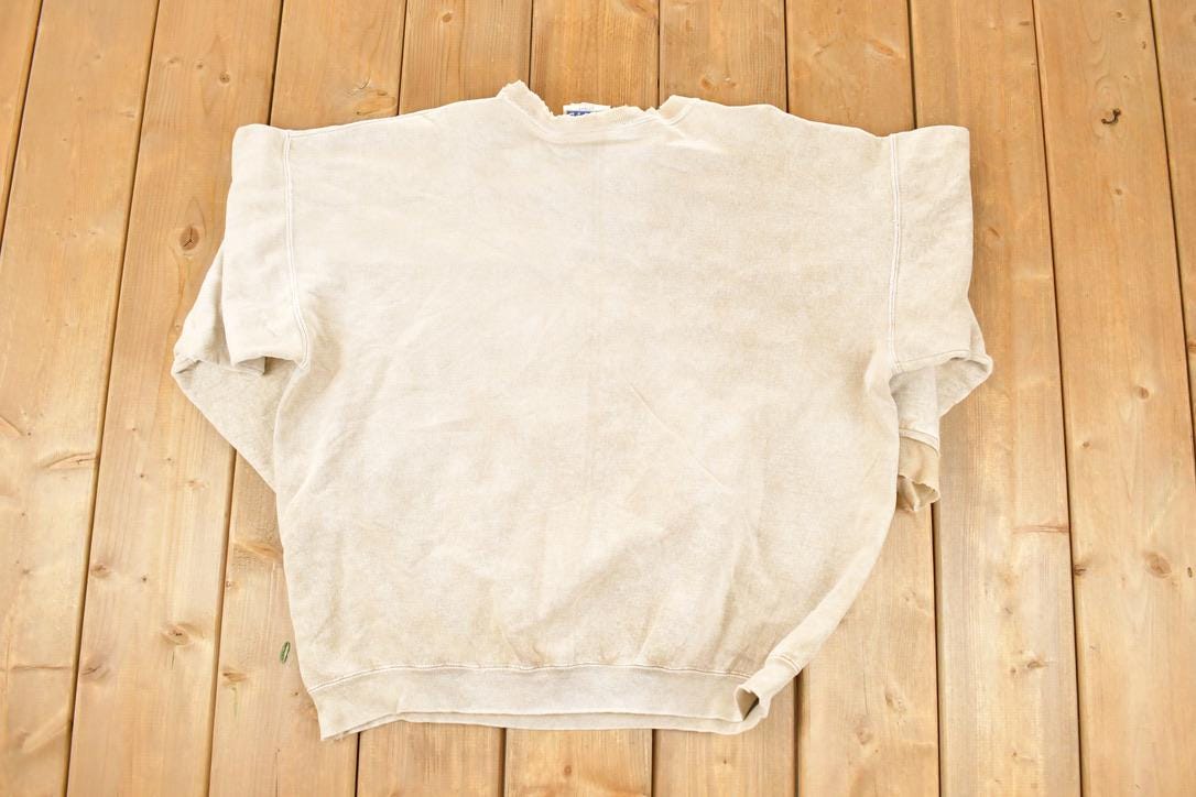 Vintage 1990s Hummingbird Pot Cute Heavyweight Crewneck Sweatshirt Women's XL