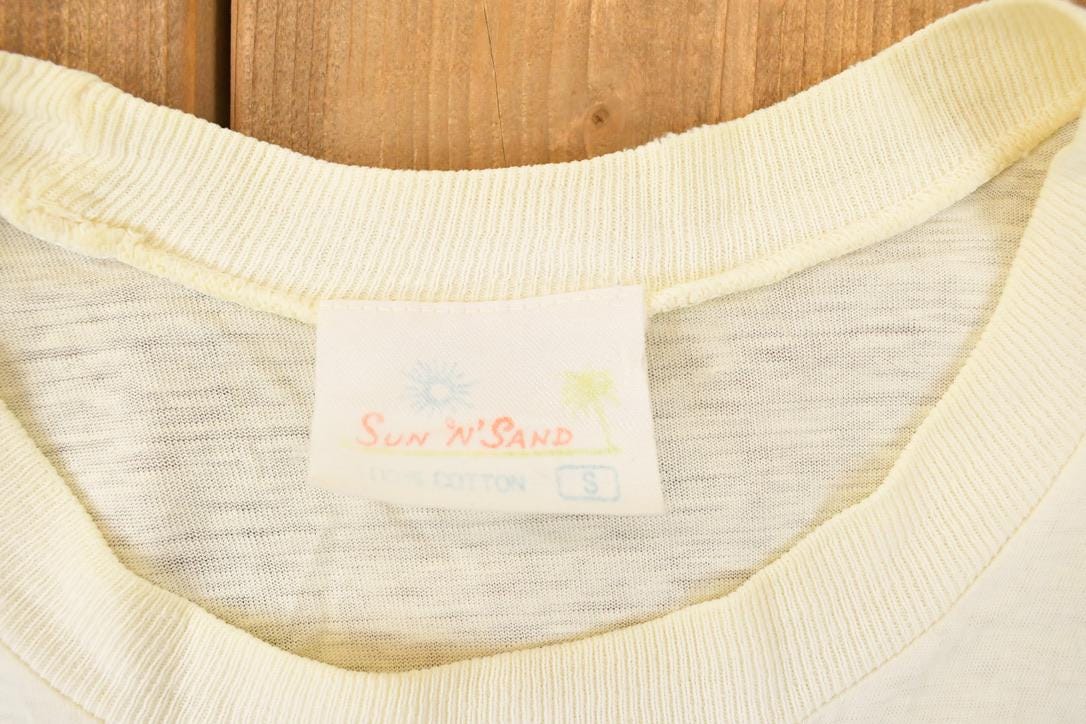 Vintage 1980s We Be Jammin Souvenir Jamaica Travel T-Shirt Men's S