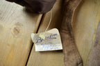 Vintage 1990s Rice ID Suede Leather Full Length Jacket